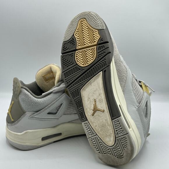 NIKE AIR JORDAN Retro SE Mid Sneakers Craft Photon Dust Gray Sz 8M 9.5W - Picture 6 of 8